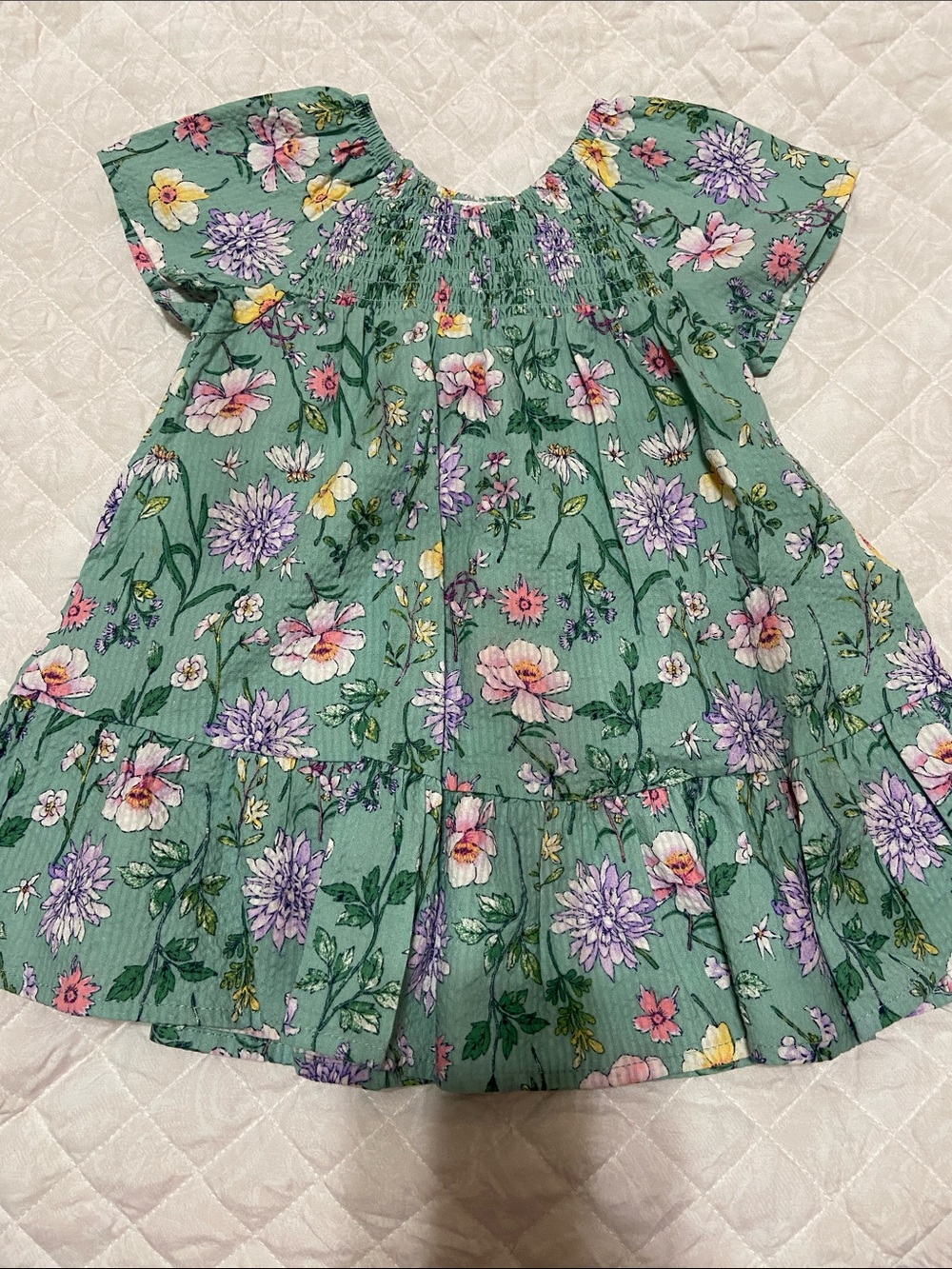 Toddler floral dress
